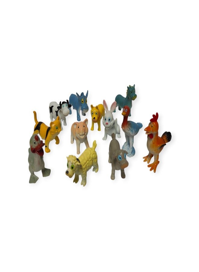 DIMAZO Small Kids Sea & Wild Animal Toys Sets for Fun, Educational, Spark Imagination and Learning (Multi Choice Sets) (Animal & Bird) 12pcs - Image 2